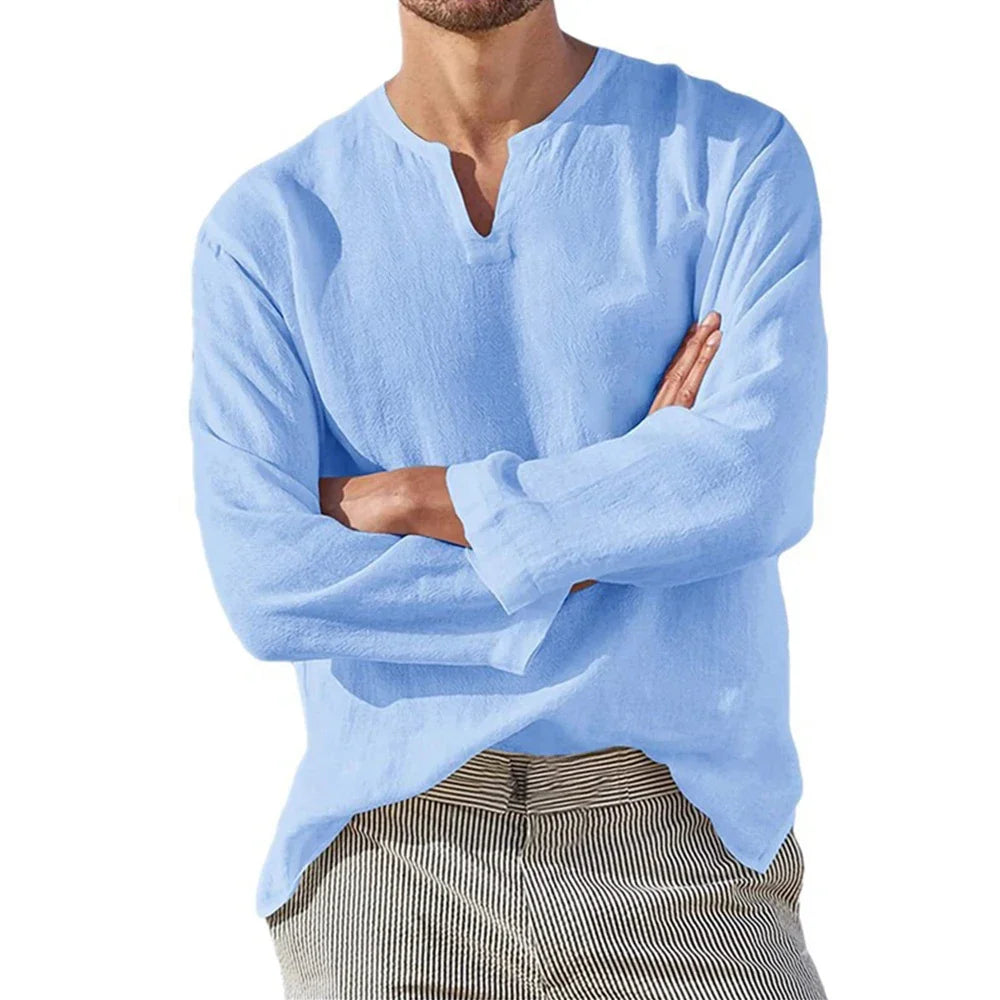 Men’s Cozy Linen Casual Shirt