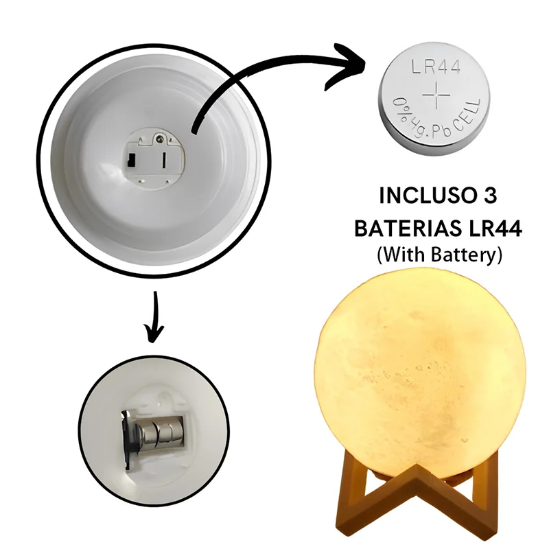 🌙 LumiMoon™ – Galaxy LED Moon Night Light