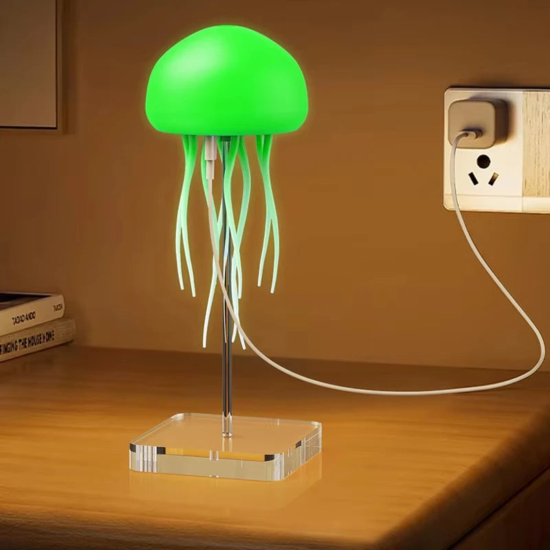 🌊 JellyGlow™ LED Jellyfish Lamp