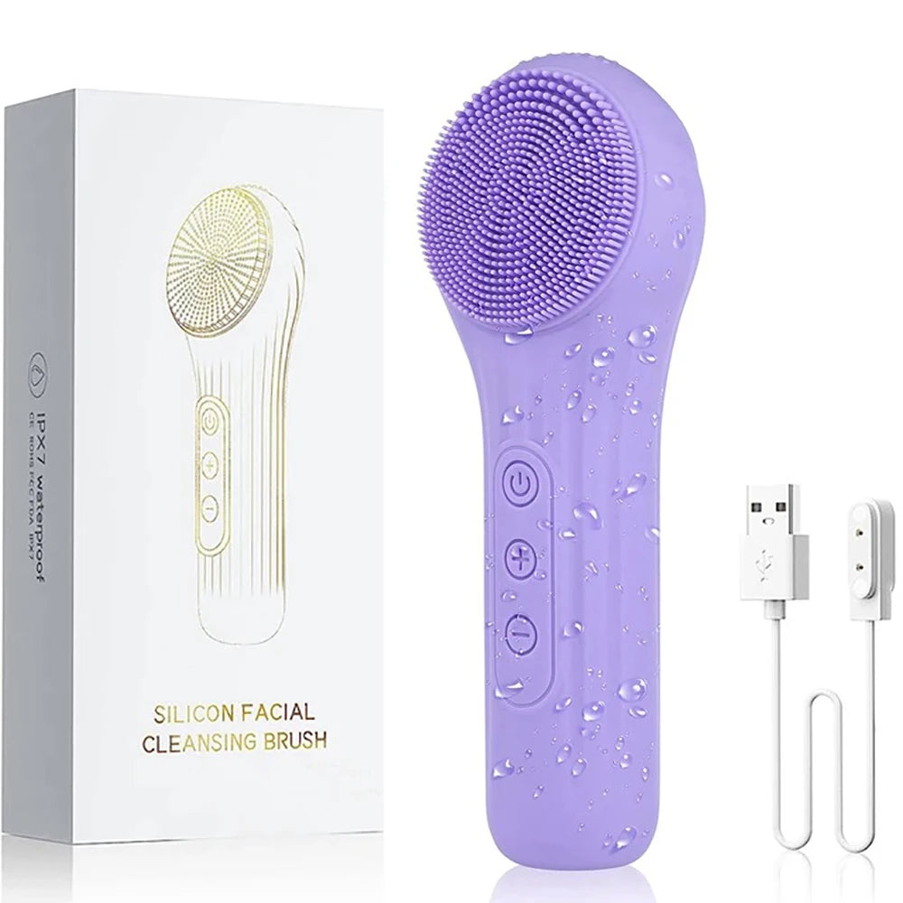 GlowSonic™ Face Scrubber – Deep Clean & Glow