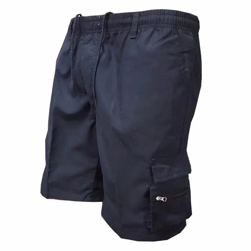 Men’s Solid Cargo Shorts