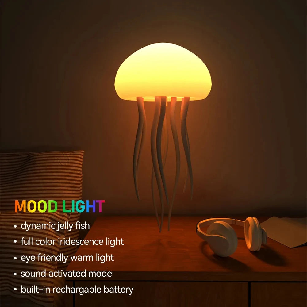 🌊 JellyGlow™ LED Jellyfish Lamp