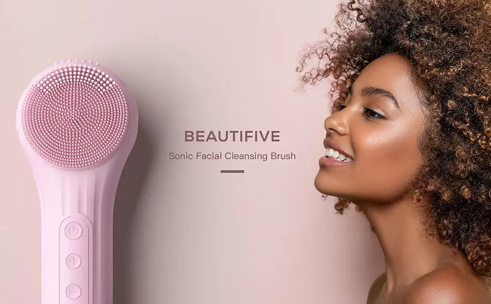 GlowSonic™ Face Scrubber – Deep Clean & Glow