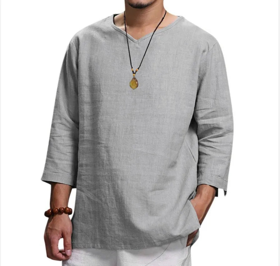 Casual Large Pullover Shirt