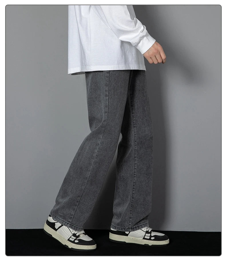 Men’s Loose Straight Denim Jeans