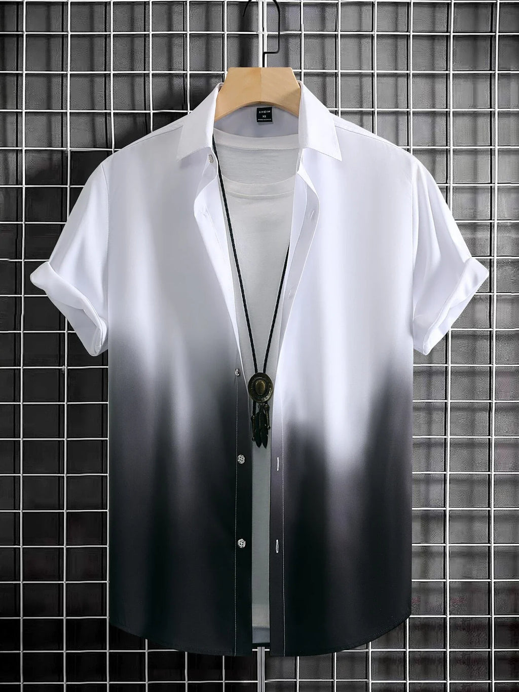 Men’s Gradient Casual Shirt