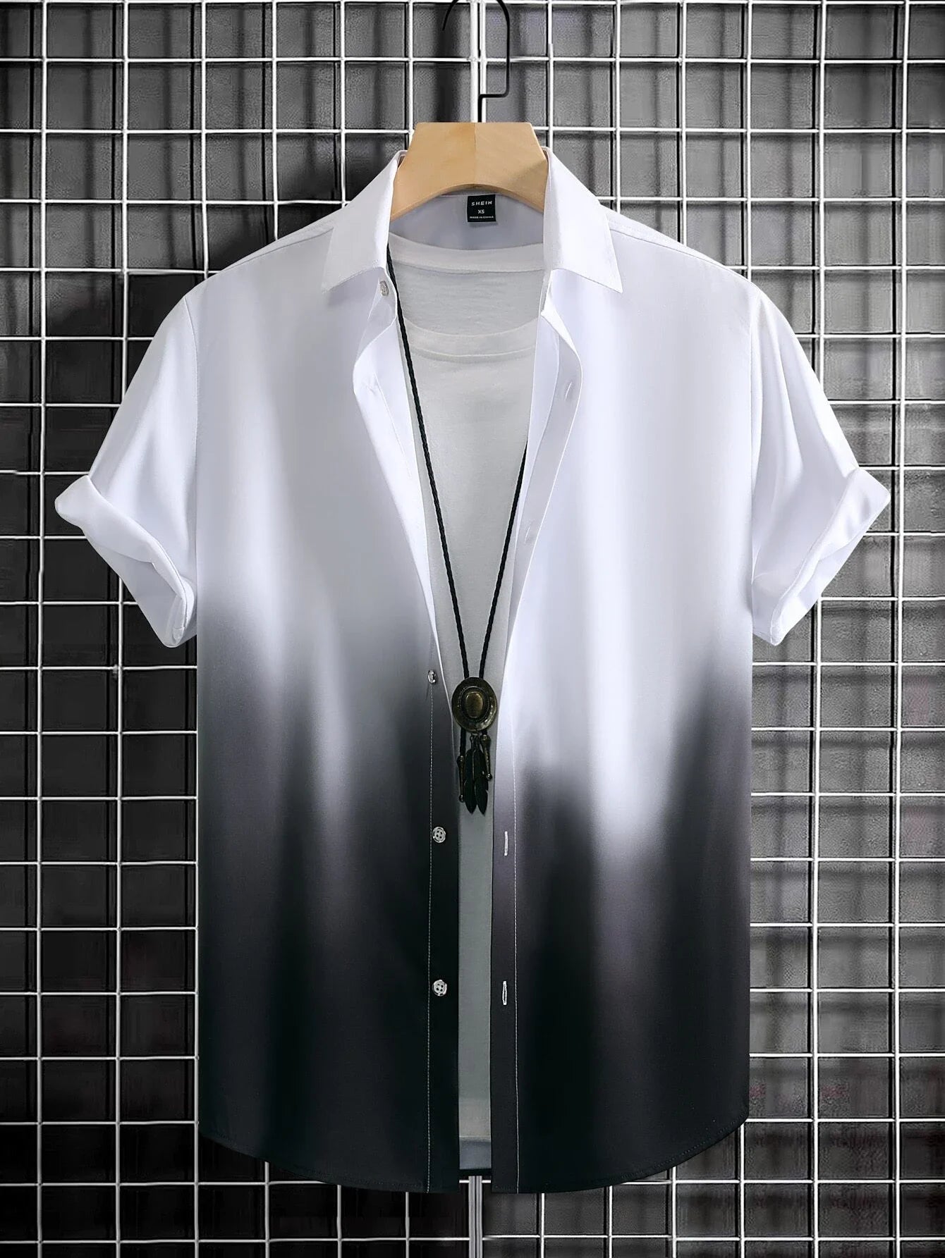 Men’s Gradient Casual Shirt