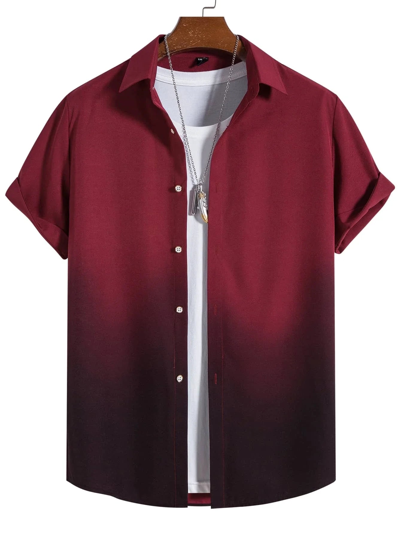Men’s Gradient Casual Shirt