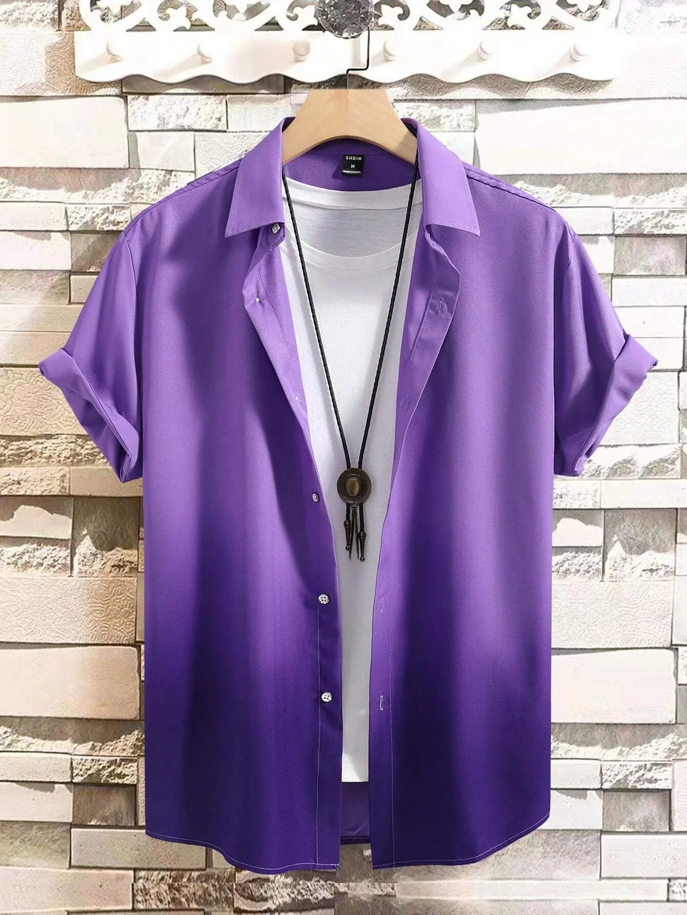 Men’s Gradient Casual Shirt