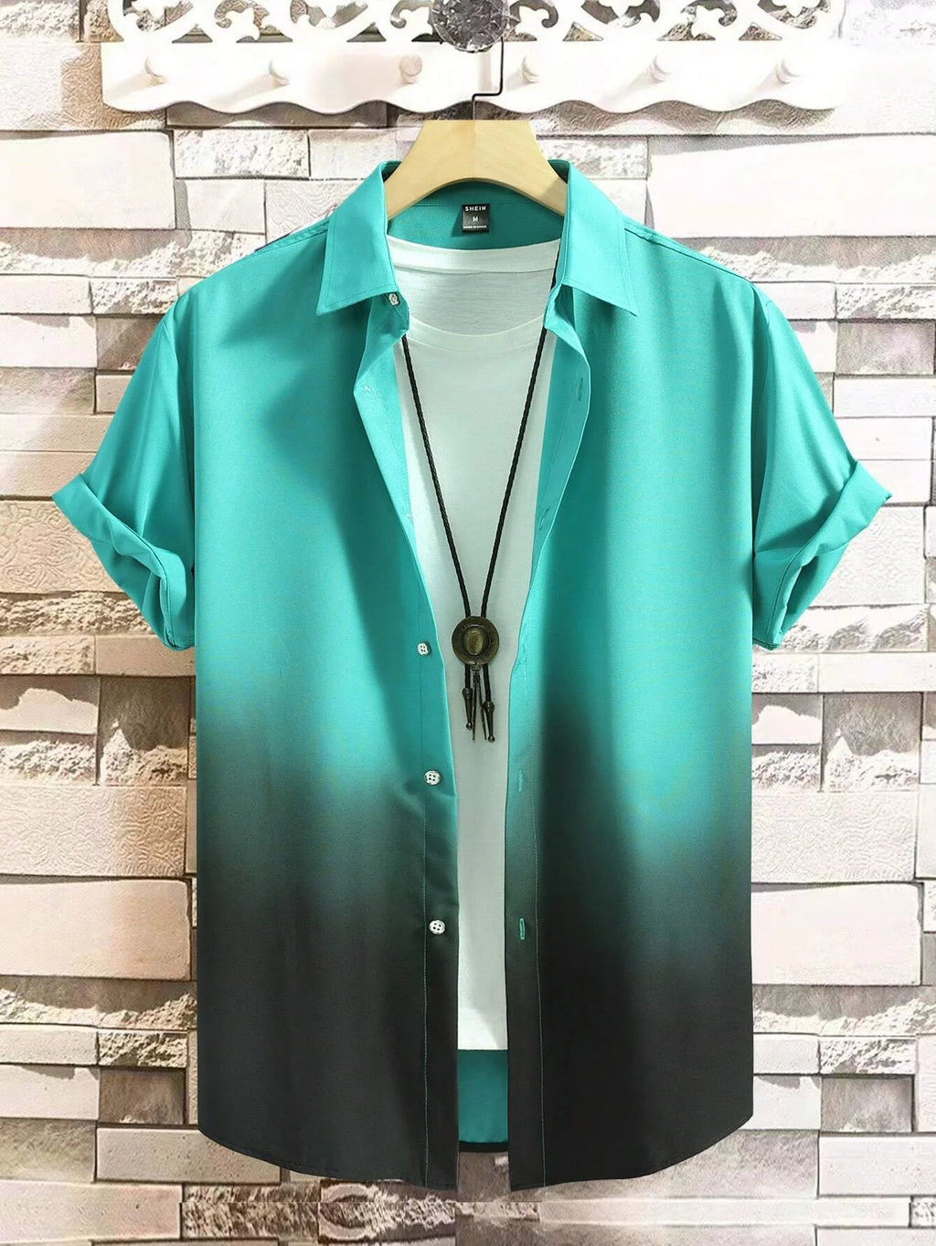 Men’s Gradient Casual Shirt