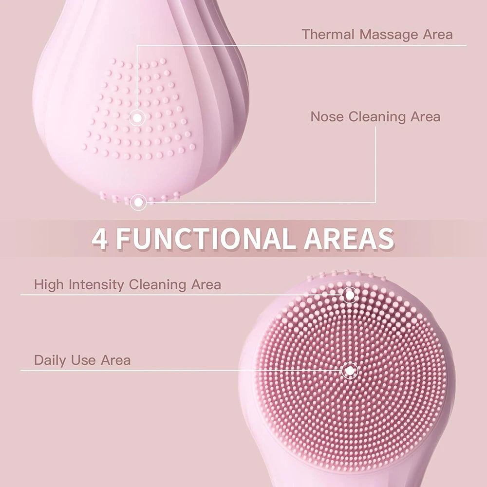 GlowSonic™ Face Scrubber – Deep Clean & Glow