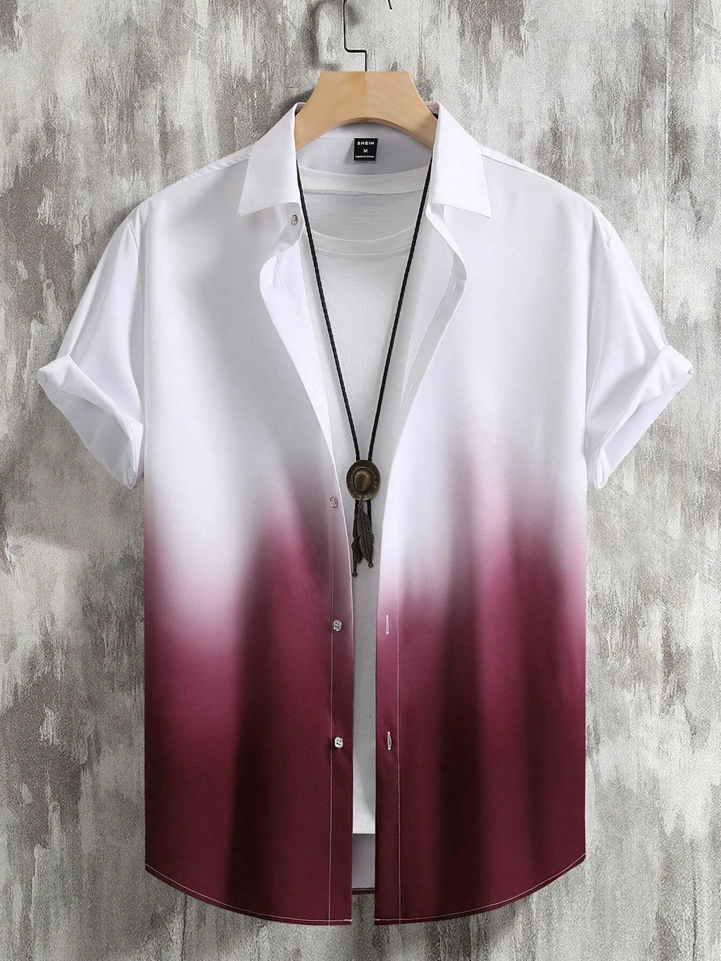 Men’s Gradient Casual Shirt
