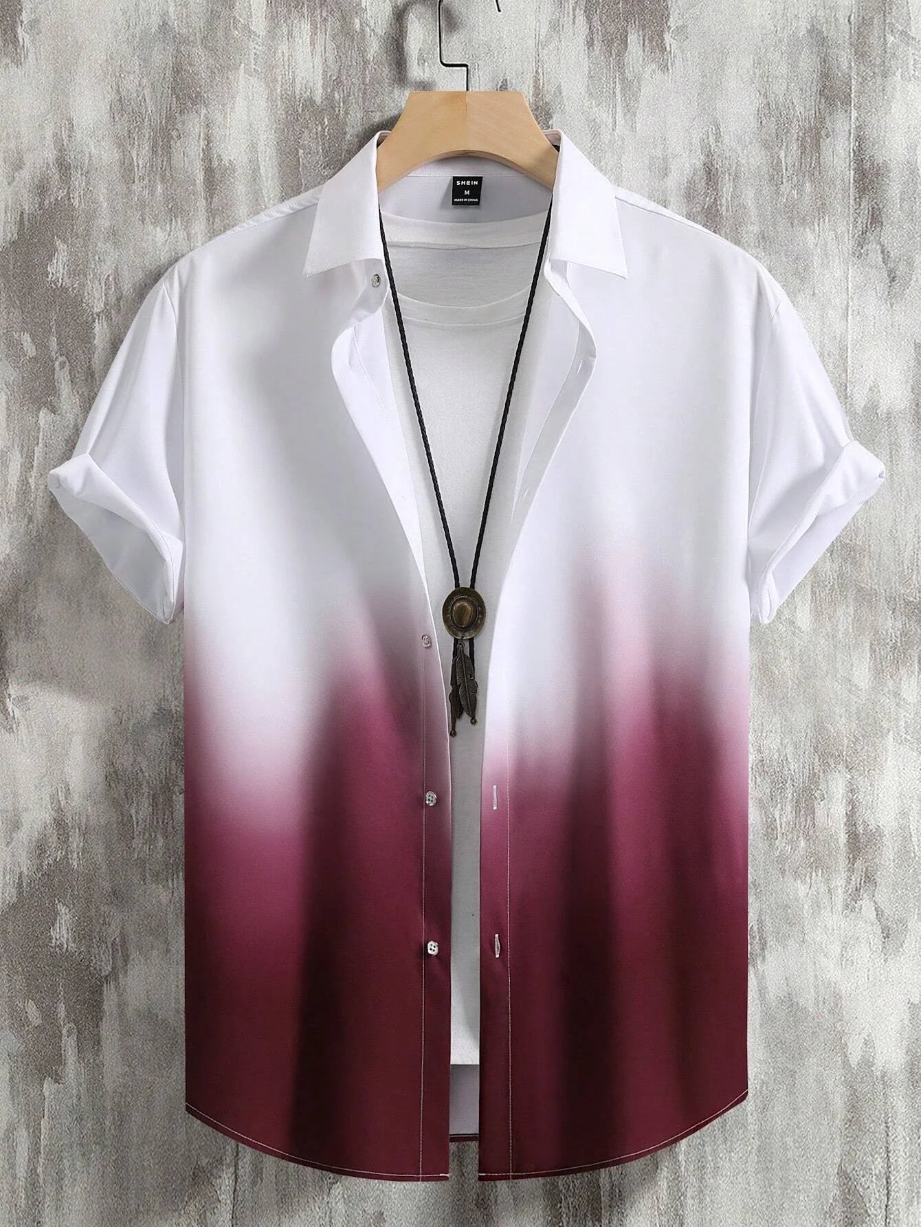 Men’s Gradient Casual Shirt