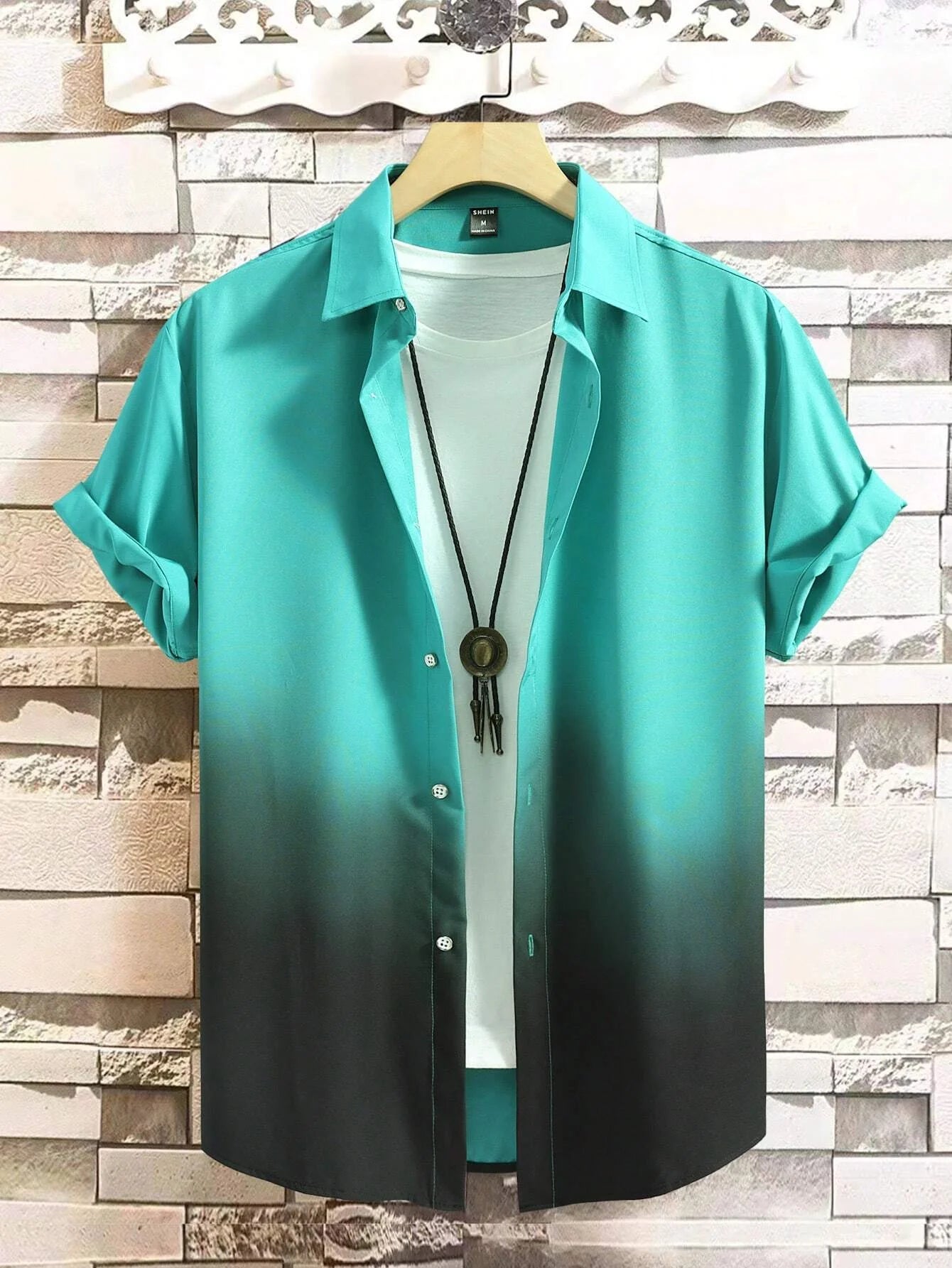 Men’s Gradient Casual Shirt