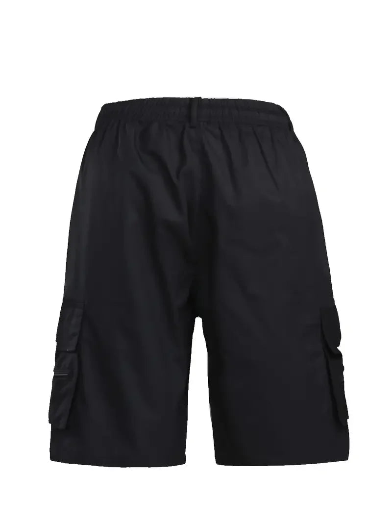 Men’s Solid Cargo Shorts