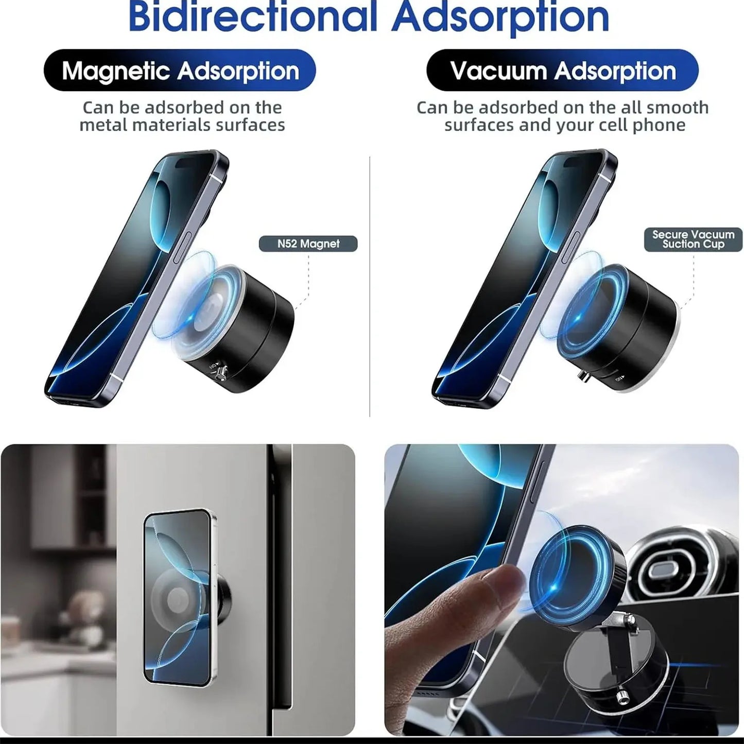 MagDock™ – Magnetic MagSafe Phone Holder Stand