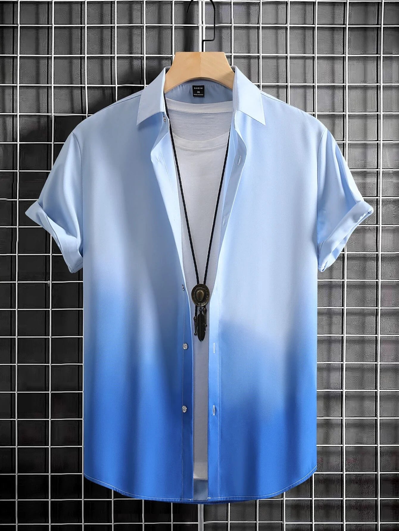 Men’s Gradient Casual Shirt