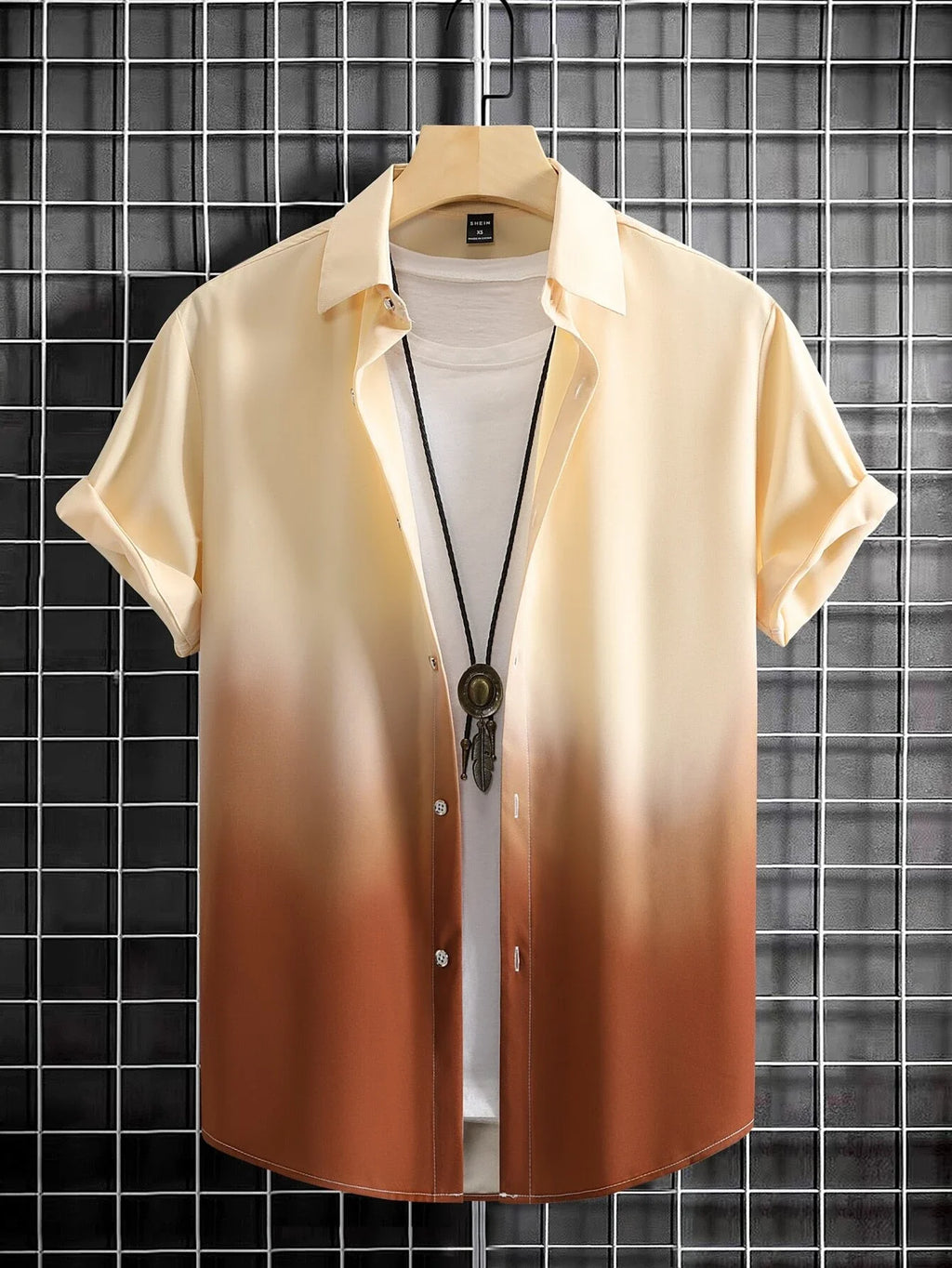 Men’s Gradient Casual Shirt
