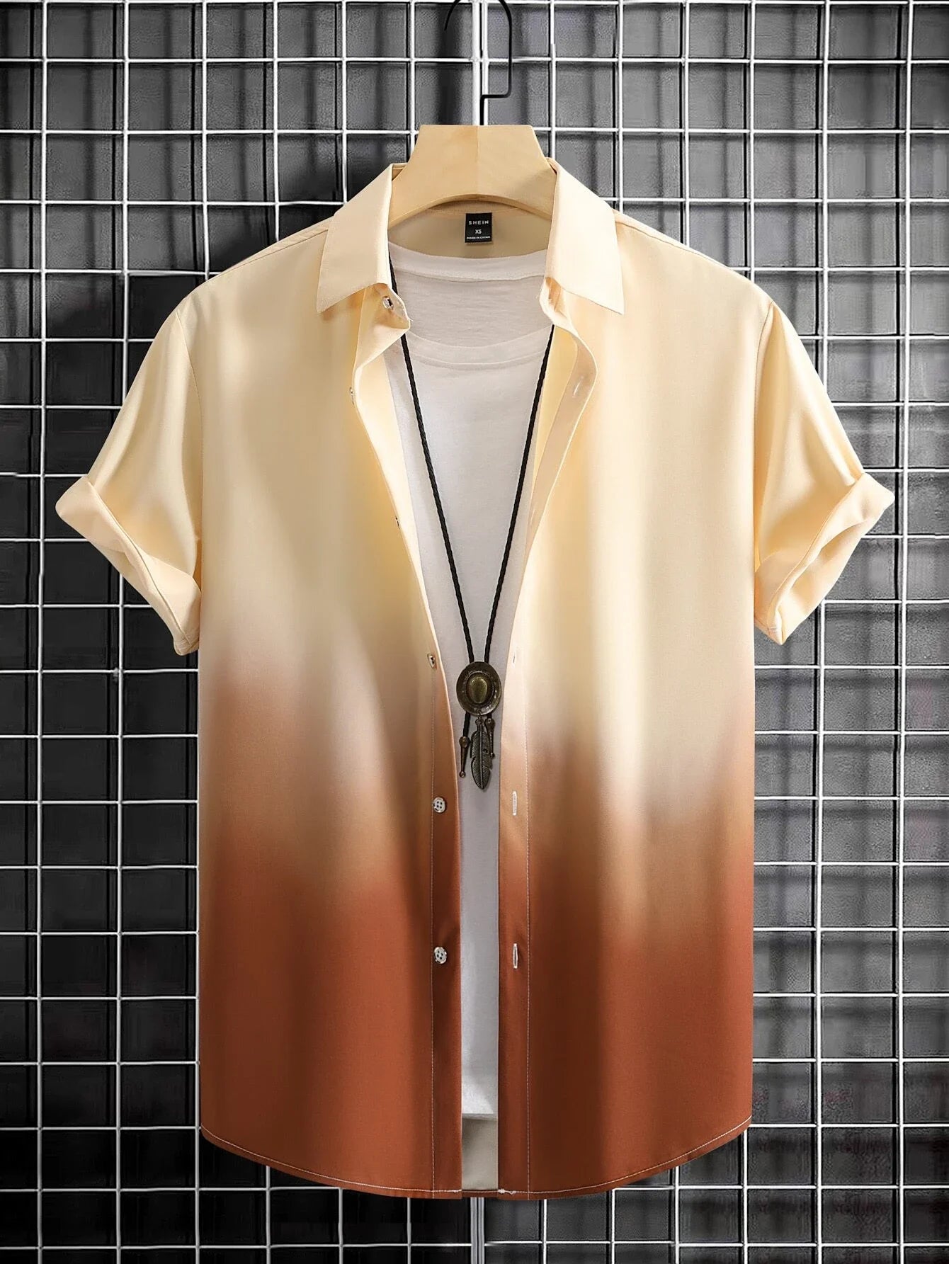 Men’s Gradient Casual Shirt