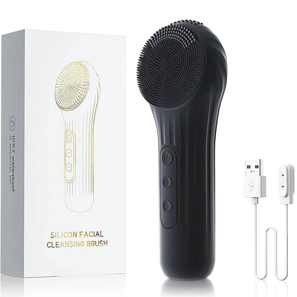 GlowSonic™ Face Scrubber – Deep Clean & Glow