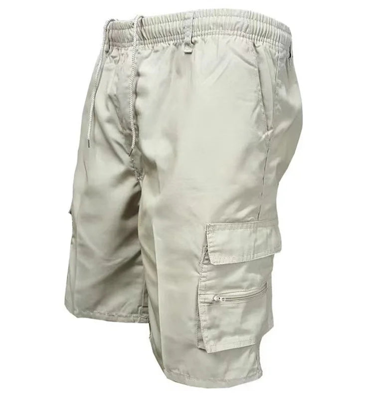 Men’s Solid Cargo Shorts